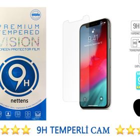 iPhone 11 9H Temperli Ekran Koruyucu Uyumlu Kırılmaz Cam