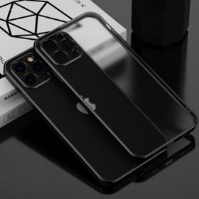 İphone 11 Pro Max 6.5 İnç Renkli Kenar Şeffaf Kamera Korumalı Kılıf