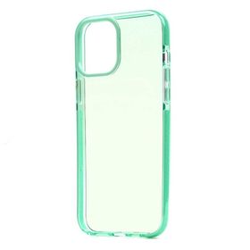İphone 12 Pro Şeffaf Soft Kenar Tırtıklı Tasarım Silikon Kılıf