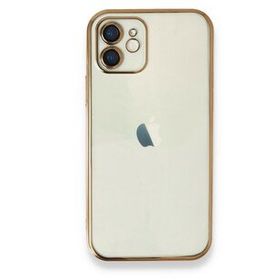 İphone 12 Razer Lensli Silikon Gold Kılıf