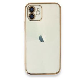 İphone 12 Razer Lensli Silikon Gold Kılıf