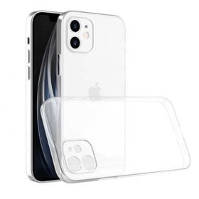İphone 12 Şeffaf Lüx Sade Tasarım Blok Kılıf