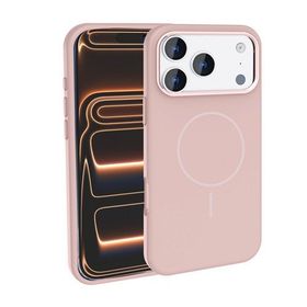 iPhone 18 Pro Max Kılıf MagSafe Şarj Özellikli Metal Kamera Çerçeveli Edi Silikon Kılıf