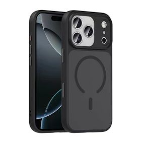iPhone 18 Pro Max Kılıf Mat Arka Yüzey Wireless Şarj Özellikli Flet MagSafe Kılıf