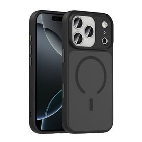 iPhone 18 Pro Max Kılıf Mat Arka Yüzey Wireless Şarj Özellikli Flet MagSafe Kılıf