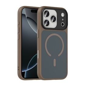iPhone 18 Pro Max Kılıf Mat Arka Yüzey Wireless Şarj Özellikli Flet MagSafe Kılıf