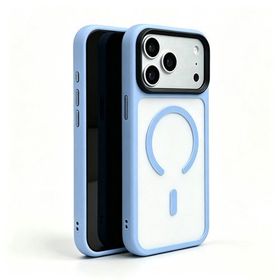 iPhone 18 Pro Max Kılıf Mat Arka Yüzey Wireless Şarj Özellikli Flet MagSafe Kılıf