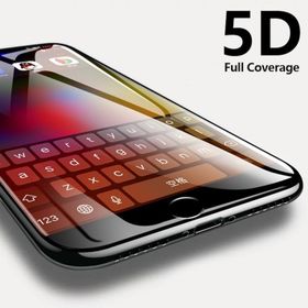 iPhone 6 7 8 Plus X XS 11 Max 3D 5D 6D Büyük Kavisli Ekran Koruyucu Uyumlu Kırılmaz Cam