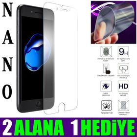 iPhone 6 Plus 6S Plus 6D Ekran Koruyucu Uyumlu Kırılmaz Cam