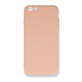iPhone 6 Plus Nano içi Kadife Silikon - Pudra Cep Telefonu Kılıfı