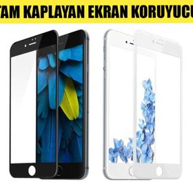 iPhone 6S Plus Ekran Koruyucu Uyumlu Kırılmaz Cam