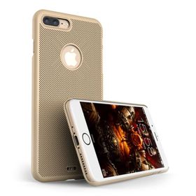 iPhone 7 Plus / 8 Plus Loopee Point Gold Sert Arka Kapak