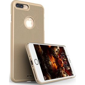 iPhone 7 Plus / 8 Plus Loopee Point Gold Sert Arka Kapak