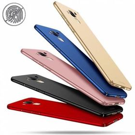 İphone 7 Plus Mat Temperli Cam Silikon Kılıf