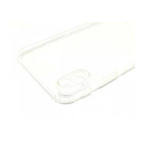 İphone 7 Plus Şeffaf Kamera Korumalı Tıpalı Silikon Kılıf