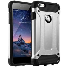 Iphone 8 Silikon Armor Hybrid Zırh Cep Telefonu Kılıfı