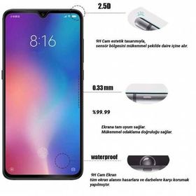 iPhone XS Ekran Koruyucu Uyumlu Kırılmaz Cam