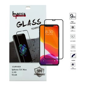 iPhone XS Max XS Max Temperli Ekran Koruyucu Uyumlu Kırılmaz Cam