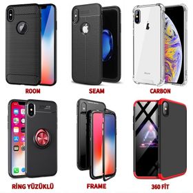 İphone XS Tam Koruma 360 Silikon Kılıf