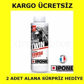 Ipone Road Twin / 15W50 4T Sentetik 1 lt V Motor Yağı