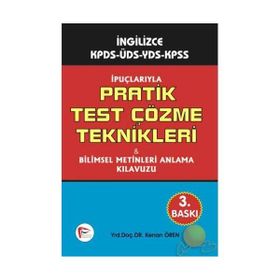 İPUÇLARIYLA PRATIK TEST ÇÖZME TEKNIKLERI - KENAN ÖREN