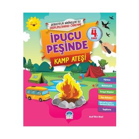 İpucu Peşinde Kamp Ateşi - İlkokul 4. Sınıf - Martı Çocuk Yayınları