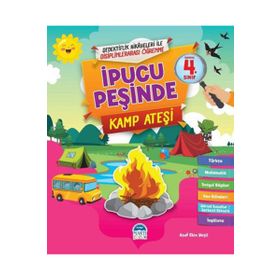 İpucu Peşinde Kamp Ateşi - İlkokul 4. Sınıf - Martı Çocuk Yayınları