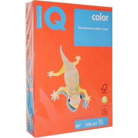 IQ A4 80 gr Kırmızı 500'lü Renkli Fotokopi Kağıdı
