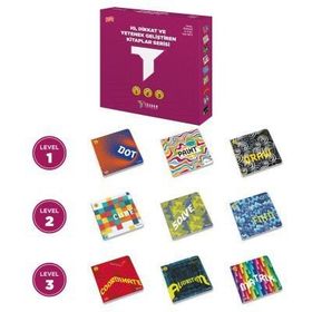 IQ Dikkat ve Yetenek Geliştiren Kitaplar Serisi 9 lu Set - Kolektif