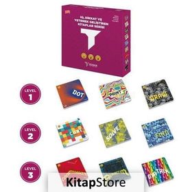 IQ Dikkat ve Yetenek Geliştiren Kitaplar Serisi 9 lu Set - Kolektif