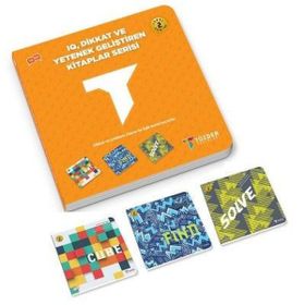 Iq Dikkat ve Yetenek Geliştiren Kitaplar Serisi Level 2 - Cube Find Solve - Kolektif