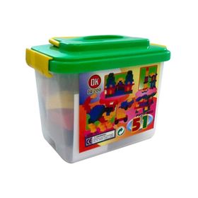 IQ OK 51 Parça Kutulu Eğitici Jumbo Blok