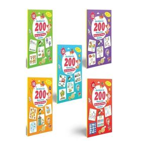 IQ Zeka Gelişimi için 200 Heyecan Verici 5'li Etkinlik Seti - Dikkat Atölyesi Yayınları