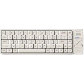 Iqunix MAGI65 Pro Ochre White RGB Kablosuz Hotswap Mekanik Gaming Klavye