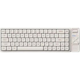 Iqunix MAGI65 Pro Ochre White RGB Kablosuz Hotswap Mekanik Gaming Klavye