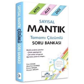 İrem Yayıncılık KPSS ALES DGS Sayısal Mantık Tamamı Çözümlü Soru Bankası