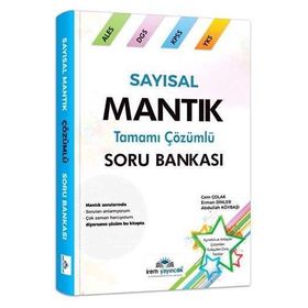 İrem Yayıncılık KPSS ALES DGS Sayısal Mantık Tamamı Çözümlü Soru Bankası