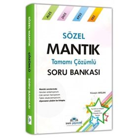 İrem Yayıncılık KPSS ALES DGS YKS Sözel Mantık Tamamı Çözümlü Soru Bankası