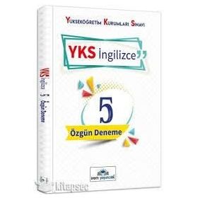 Irem Yayıncılık YKSDİL İngilizce Ayrıntılı Çözümlü Özgün 5 Deneme