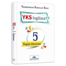 Irem Yayıncılık YKSDİL İngilizce Ayrıntılı Çözümlü Özgün 5 Deneme
