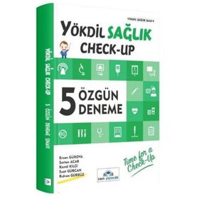 İrem Yayınları YÖKDİL Sağlık Check Up 5 Özgün Deneme