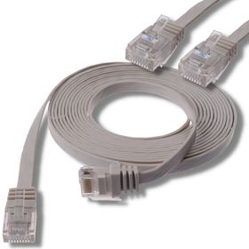IRENIS CAT6 Gri 2 mt Yassı Ethernet Kablosu