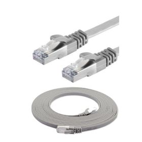 IRENIS CAT7 3 m Gri Yassı FTP Ethernet Kablosu