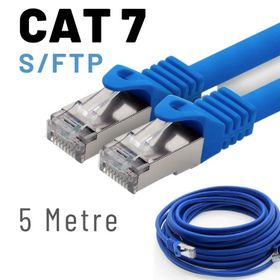 IRENIS CAT7 Ethernet Network Mavi 5 mt LAN Ağ Kablosu
