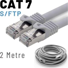 IRENIS CAT7 Gri 2 mt Ethernet Network LAN Ağ Kablosu