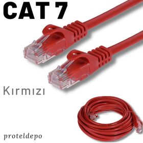 IRENIS CAT7 Kırmızı 2 m Ethernet Network LAN Ağ Kablosu