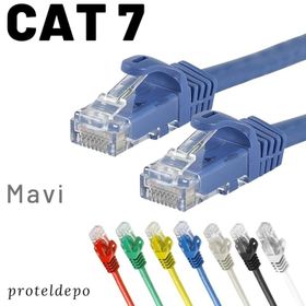 IRENIS CAT7 Mavi 3 m Lan Ağ Kablosu