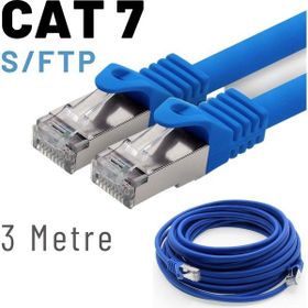 IRENIS CAT7 Mavi 3 m Lan Ağ Kablosu