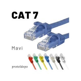 IRENIS CAT7 Mavi 3 m Lan Ağ Kablosu