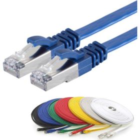 IRENIS CAT7 Mavi 5 metre Yassı FTP Ethernet Network Lan İnternet Kablosu